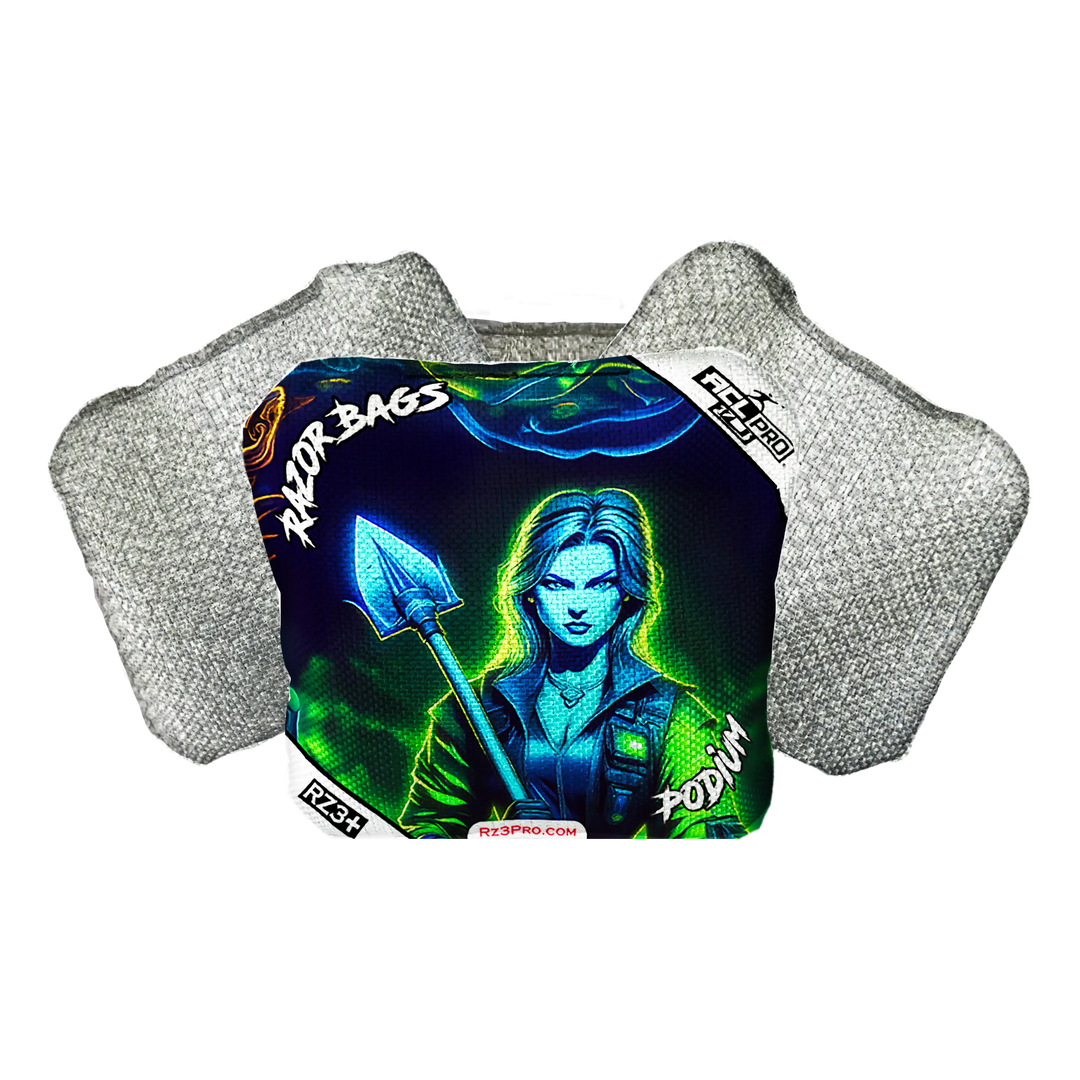 Podium | Grave Digger | ACL PRO Razor Cornhole Bags