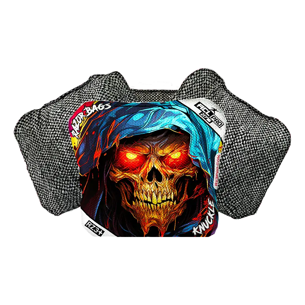 Knuckle | Grim Reaper | ACL PRO Razor Cornhole Bags