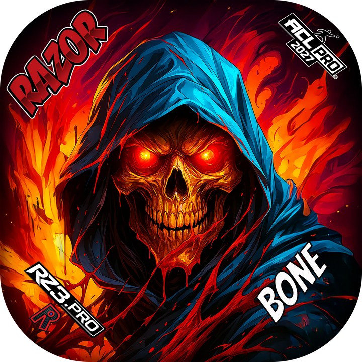 Bone PRO Grim Reaper Cornhole Bags