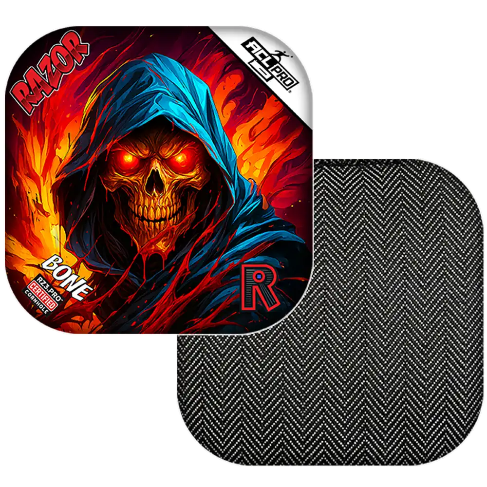 Bone | Grim Reaper | ACL PRO Razor Cornhole Bags