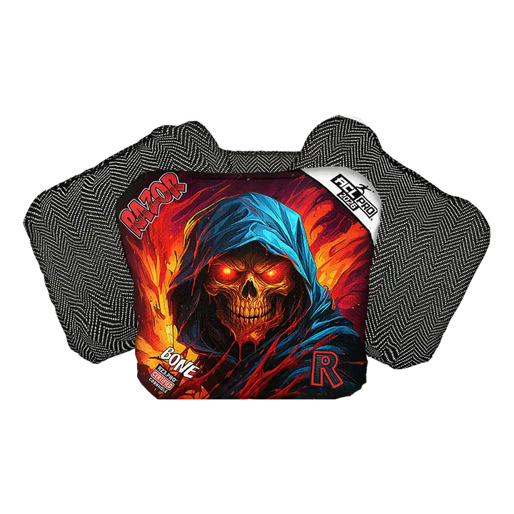 Bone | Grim Reaper | ACL PRO Razor Cornhole Bags