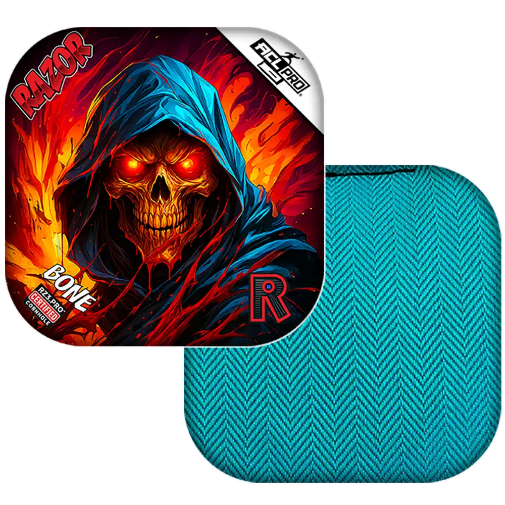 Bone | Grim Reaper | ACL PRO Razor Cornhole Bags
