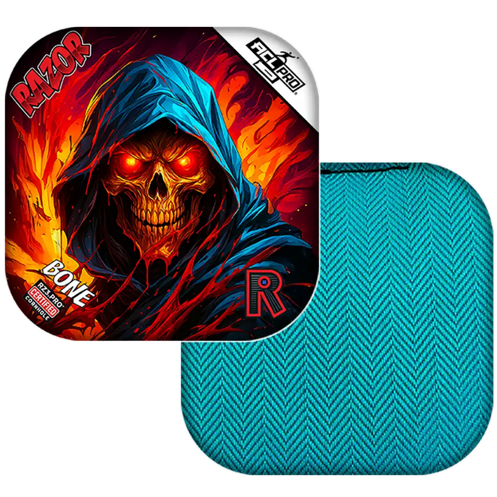 Bone | Grim Reaper | ACL PRO Razor Cornhole Bags