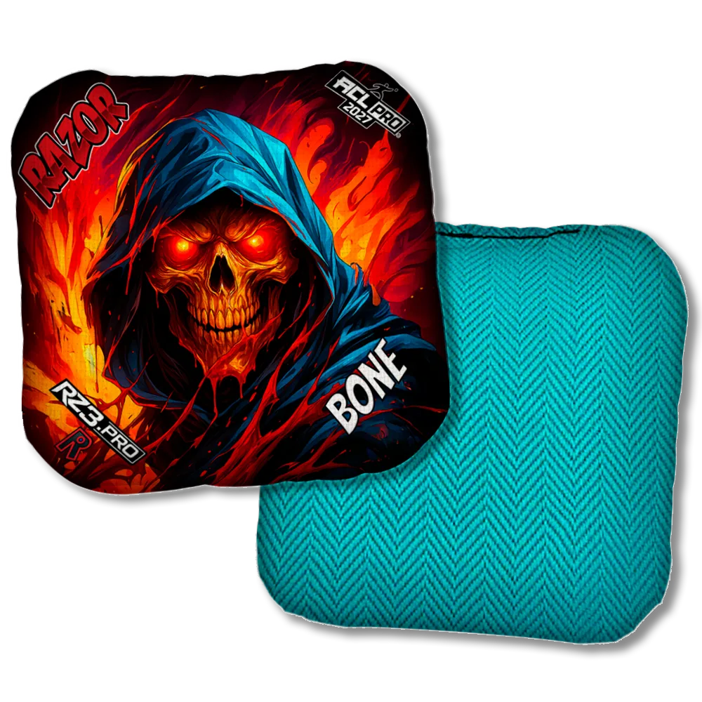 Bone PRO Grim Reaper Teal Back Product View