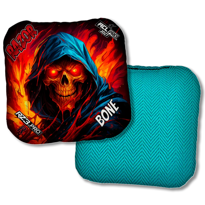 Bone PRO Grim Reaper Teal Back Product View