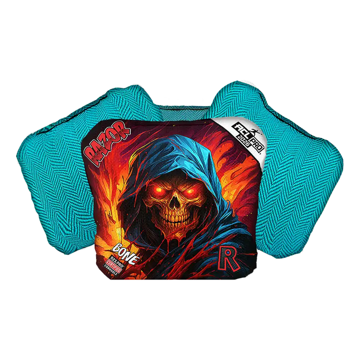 Bone | Grim Reaper | ACL PRO Razor Cornhole Bags