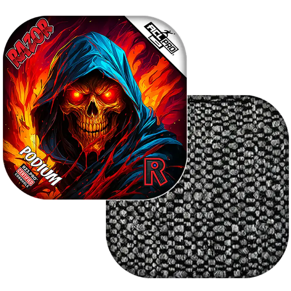 Podium | Grim Reaper | ACL PRO Razor Cornhole Bags
