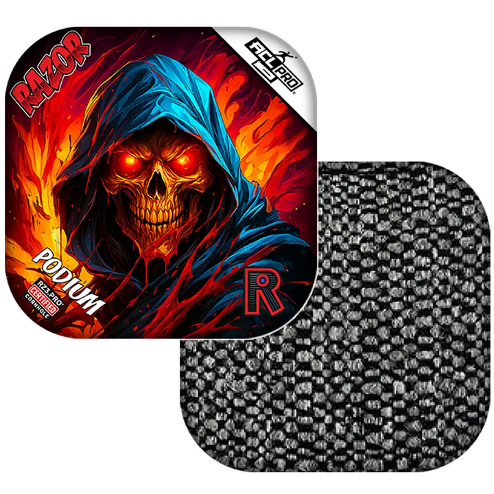 Podium | Grim Reaper | ACL PRO Razor Cornhole Bags
