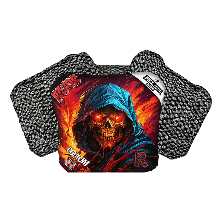 Podium | Grim Reaper | ACL PRO Razor Cornhole Bags