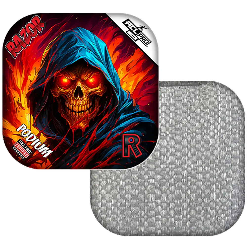 Podium | Grim Reaper | ACL PRO Razor Cornhole Bags