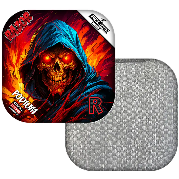 Podium | Grim Reaper | ACL PRO Razor Cornhole Bags