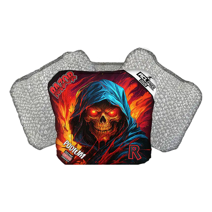 Podium | Grim Reaper | ACL PRO Razor Cornhole Bags