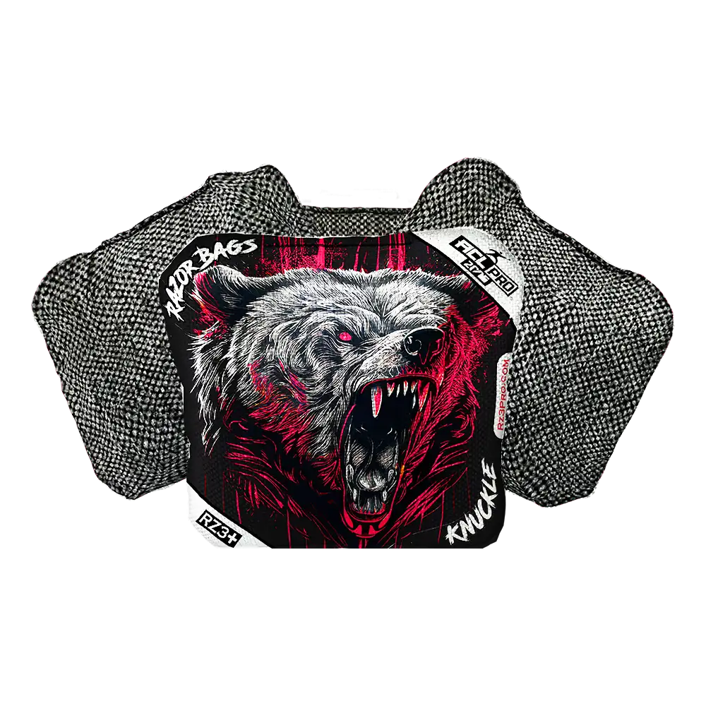 Knuckle | Grizzly Black Series | ACL PRO Razor Cornhole Bags