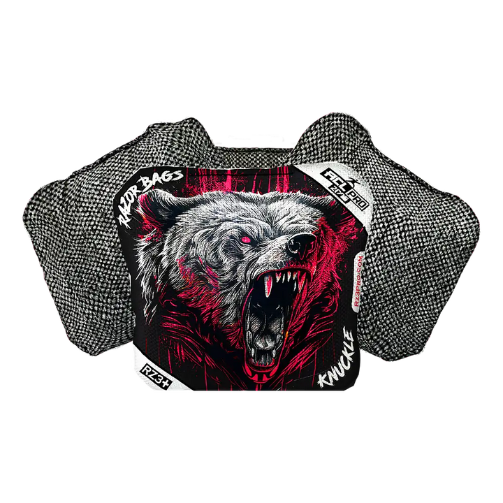 Knuckle | Grizzly Black Series | ACL PRO Razor Cornhole Bags