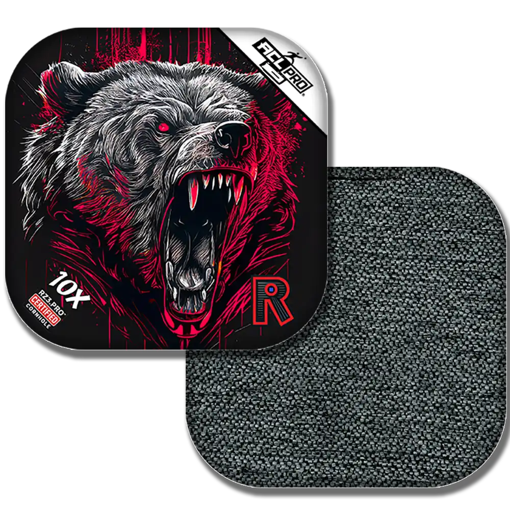 10X | Grizzly Black Series | ACL PRO Razor Cornhole Bags