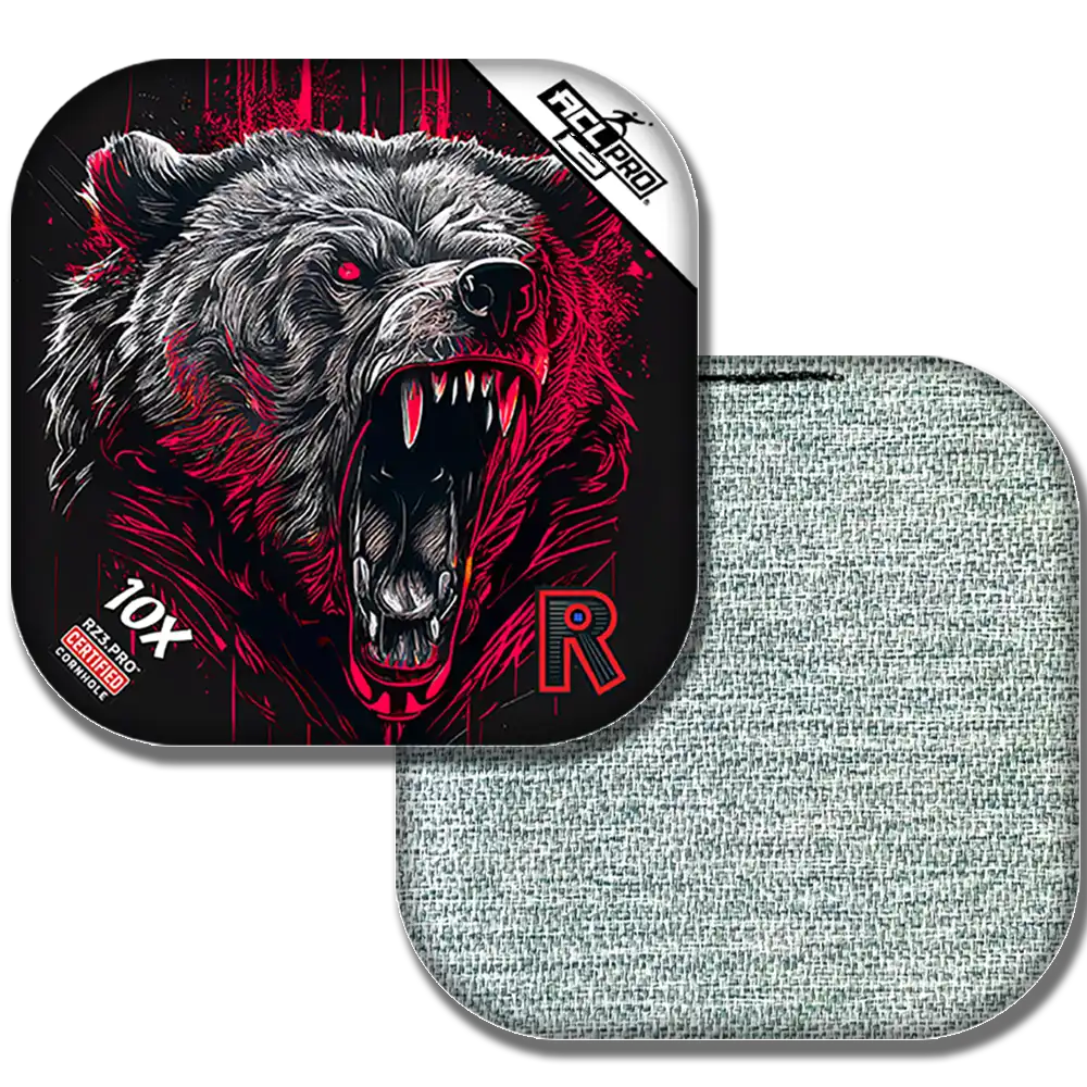 10X | Grizzly Black Series | ACL PRO Razor Cornhole Bags