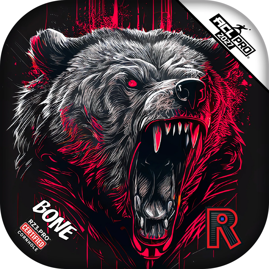 Bone PRO Grizzly Black Series Cornhole Bags