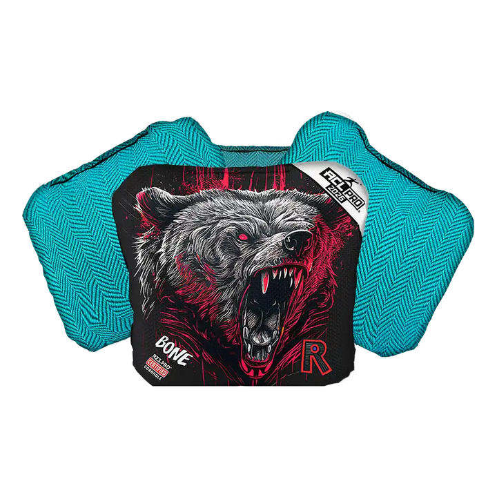 Bone | Grizzly Black Series | ACL PRO Razor Cornhole Bags