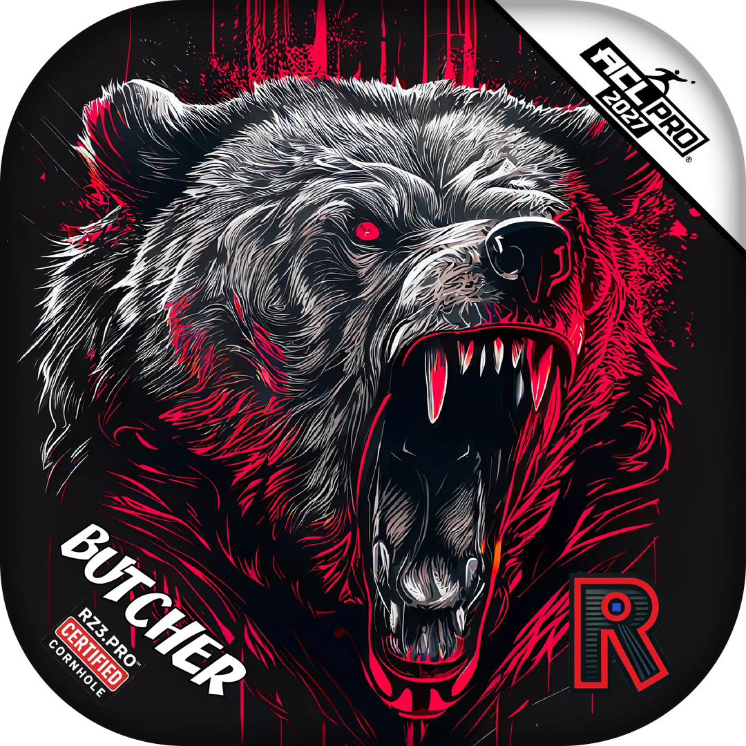 Butcher PRO Grizzly Black Series Cornhole Bags