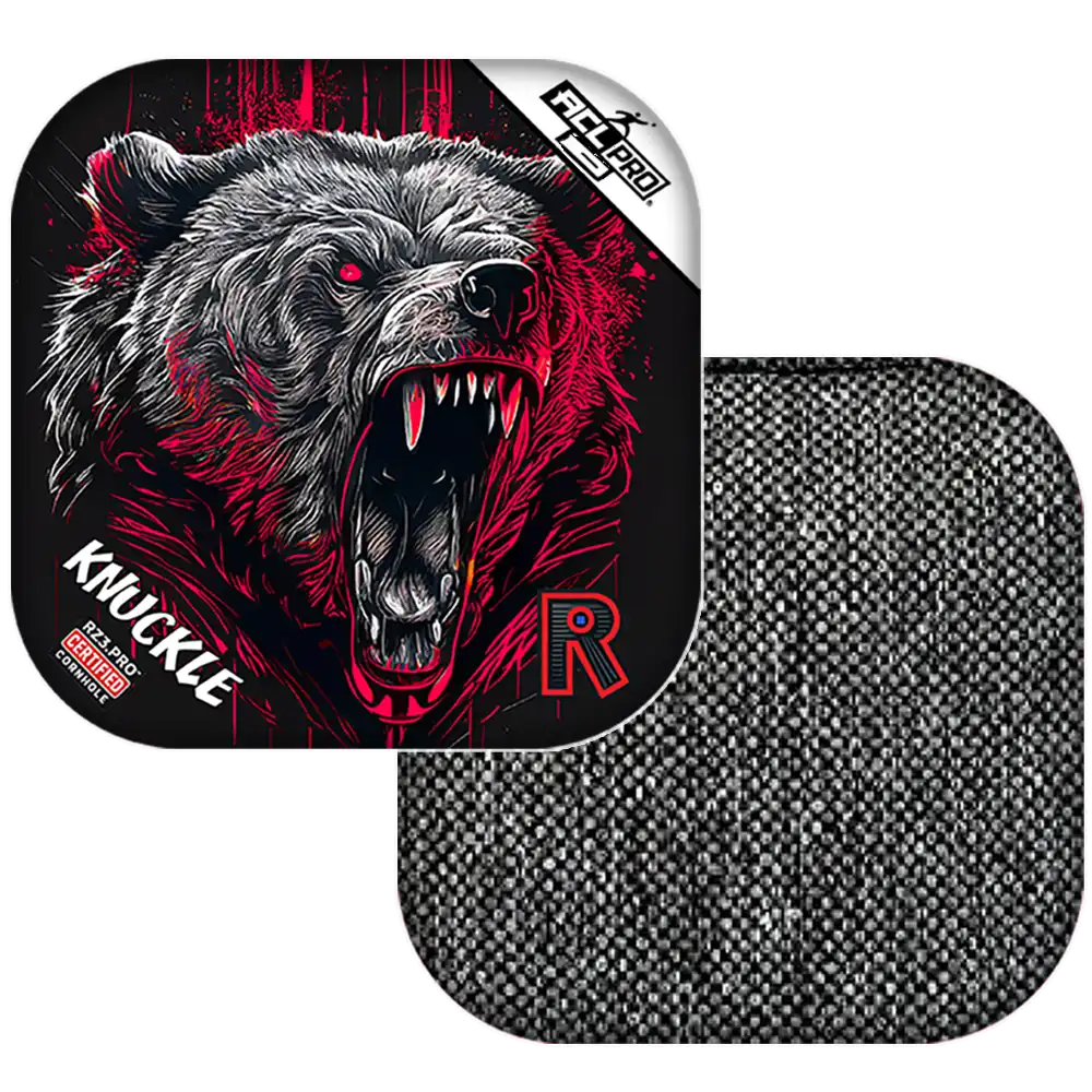 Knuckle | Grizzly Black Series | ACL PRO Razor Cornhole Bags