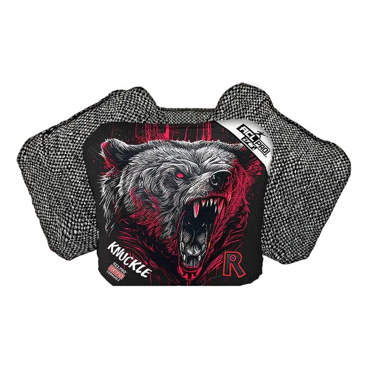 Knuckle | Grizzly Black Series | ACL PRO Razor Cornhole Bags