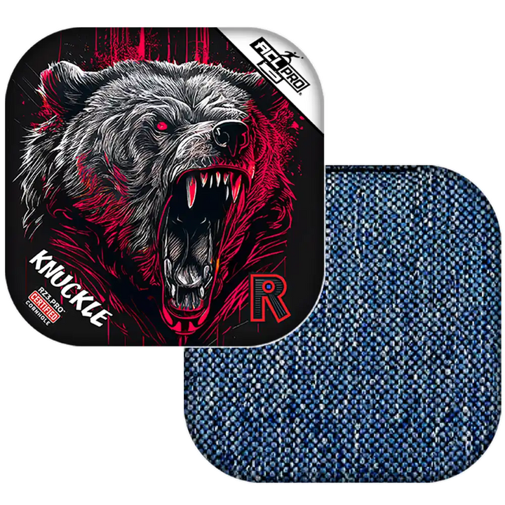 Knuckle | Grizzly Black Series | ACL PRO Razor Cornhole Bags