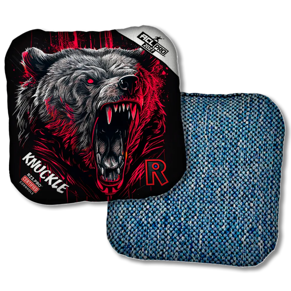 Knuckle PRO Grizzly Black Series Blue Back Product View