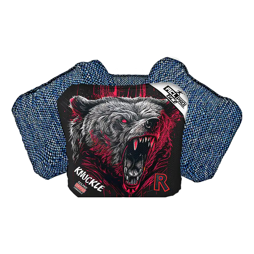 Knuckle | Grizzly Black Series | ACL PRO Razor Cornhole Bags