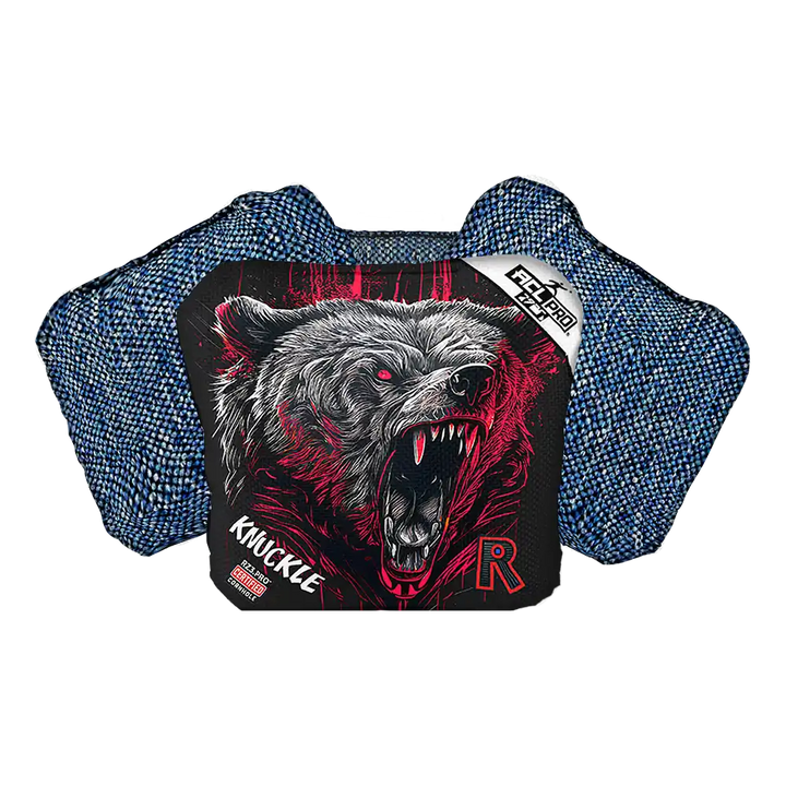 Knuckle | Grizzly Black Series | ACL PRO Razor Cornhole Bags