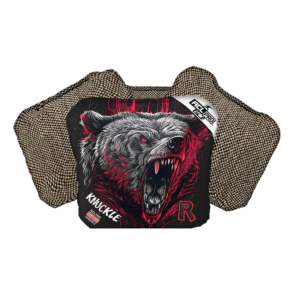 Knuckle | Grizzly Black Series | ACL PRO Razor Cornhole Bags