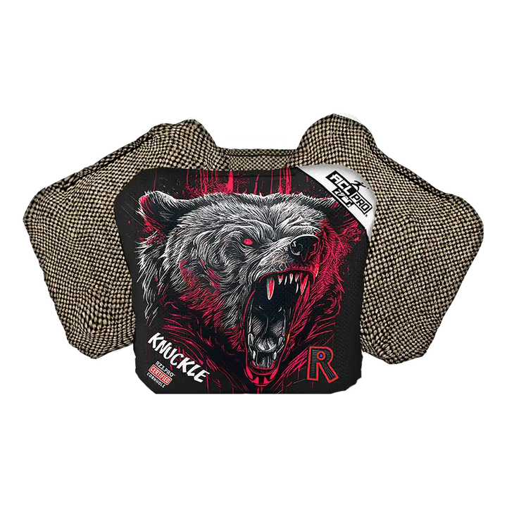 Knuckle | Grizzly Black Series | ACL PRO Razor Cornhole Bags