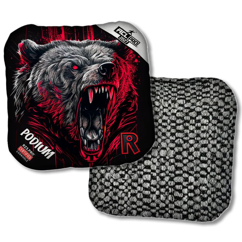 Podium PRO Grizzly Black Series Black Back Product View
