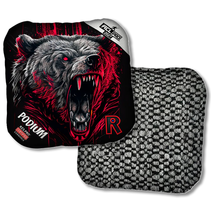 Podium PRO Grizzly Black Series Black Back Product View