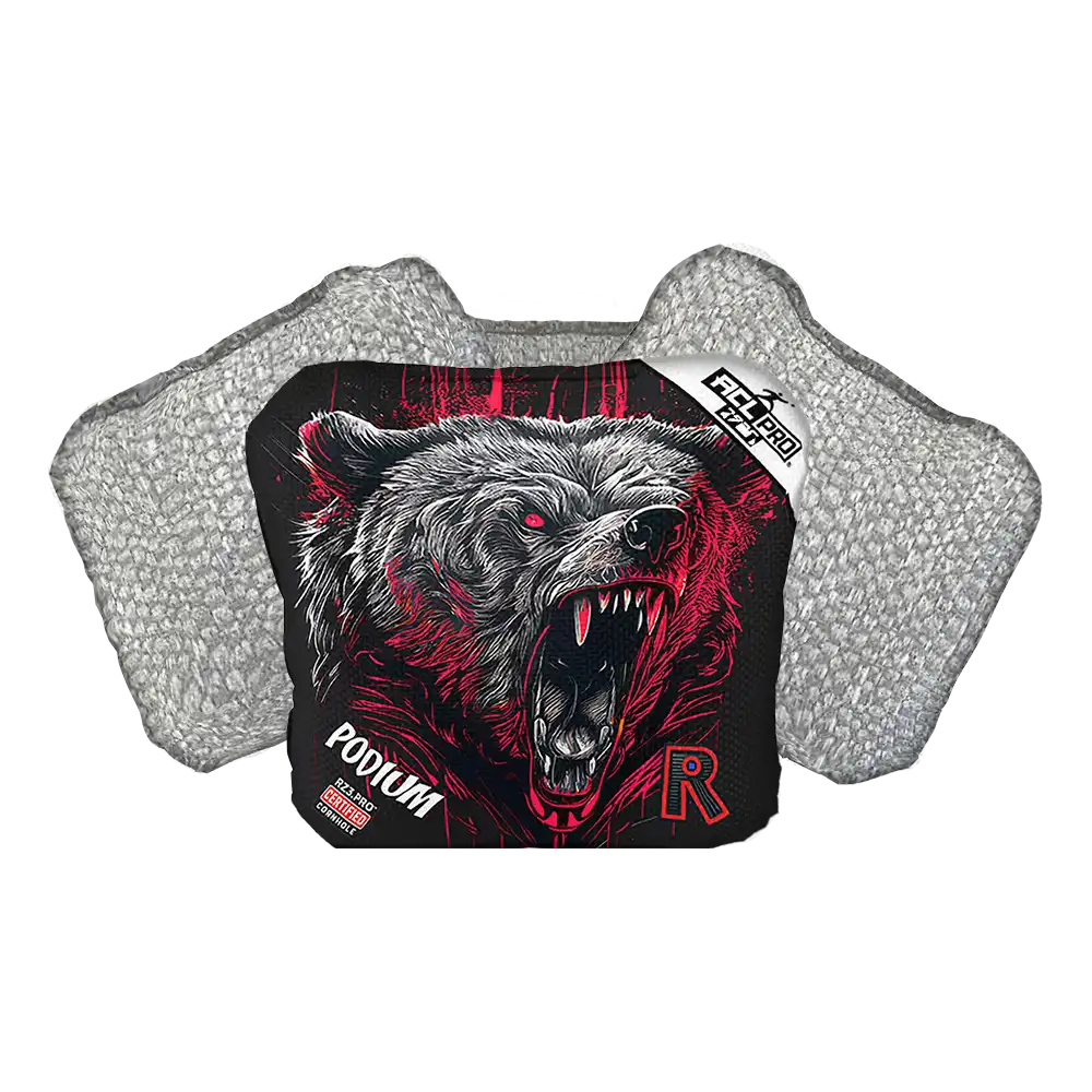 Podium | Grizzly Black Series | ACL PRO Razor Cornhole Bags