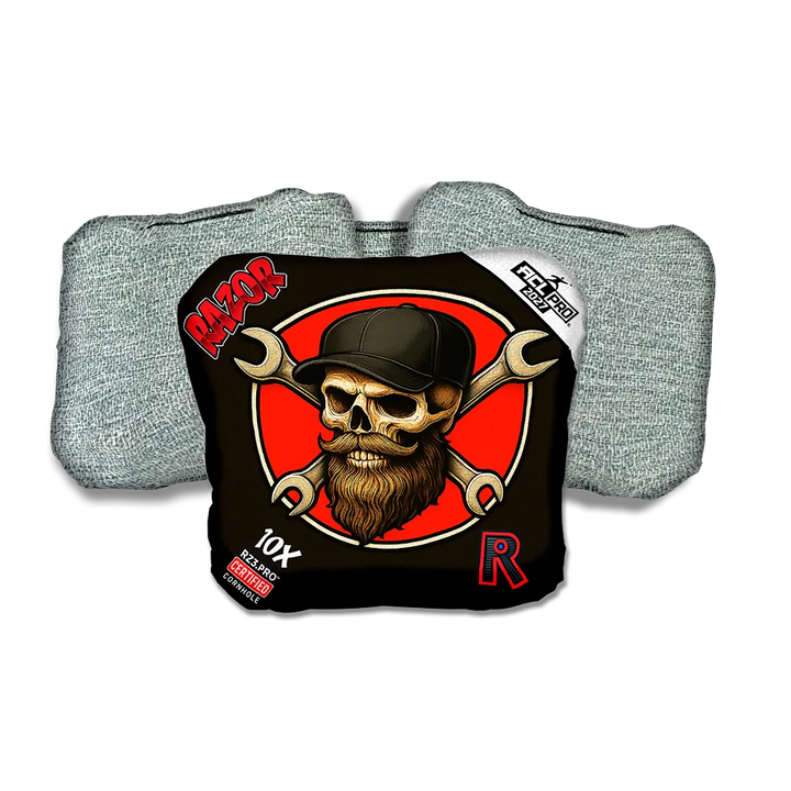 10 X PRO Hardline Light Back Cornhole Bags