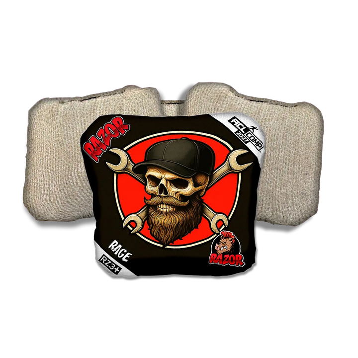 Rage COMP Hardline Tan Back Cornhole Bags