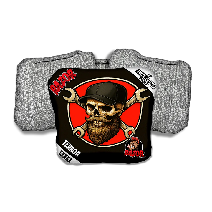 Terror COMP Hardline Silver Back Cornhole Bags