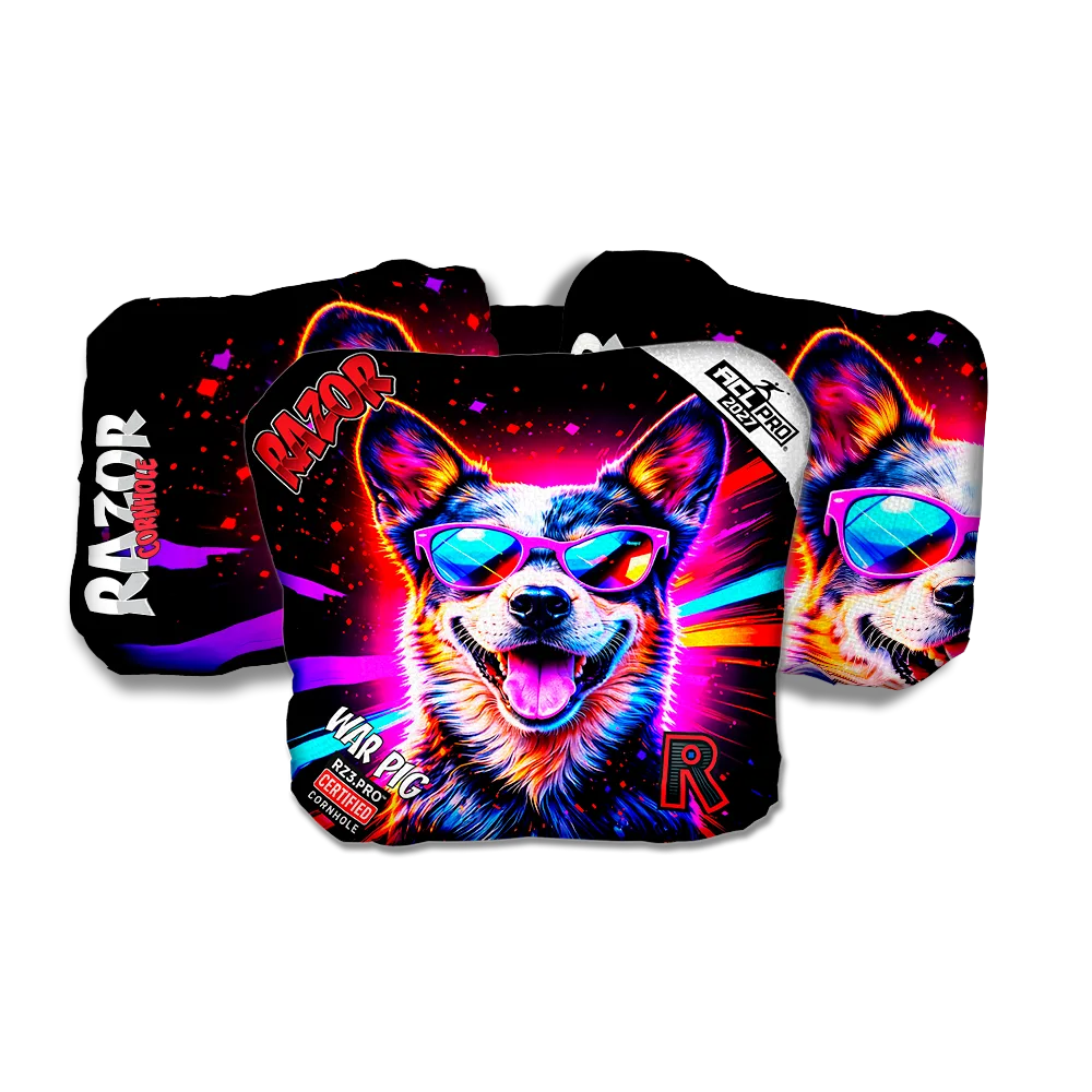 War Pig PRO Healer Party Animals Cornhole Bags