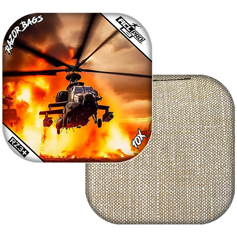 10X | Hero Helo | ACL PRO Razor Cornhole Bags
