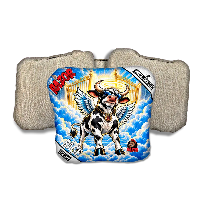 Rage COMP Holy Cow Tan Back Cornhole Bags