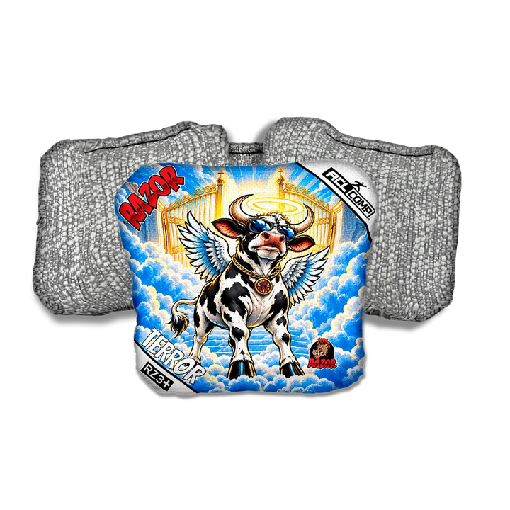 Terror COMP Holy Cow Silver Back Cornhole Bags