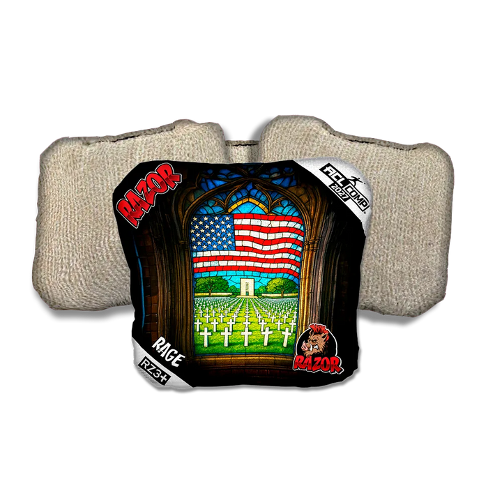 Rage COMP Honor Bound Tan Back Cornhole Bags