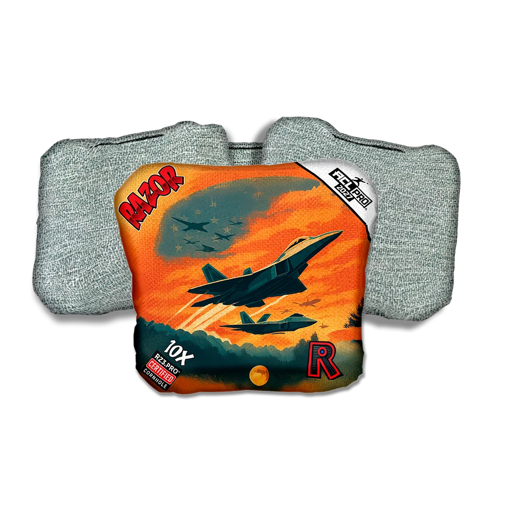 10 X PRO Intercept Light Back Cornhole Bags