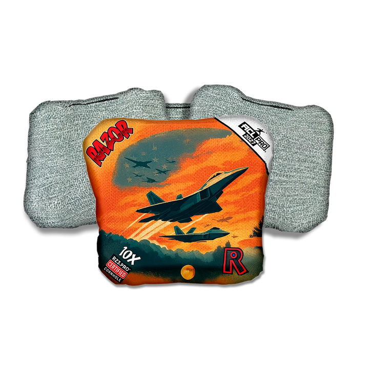 10 X PRO Intercept Light Back Cornhole Bags