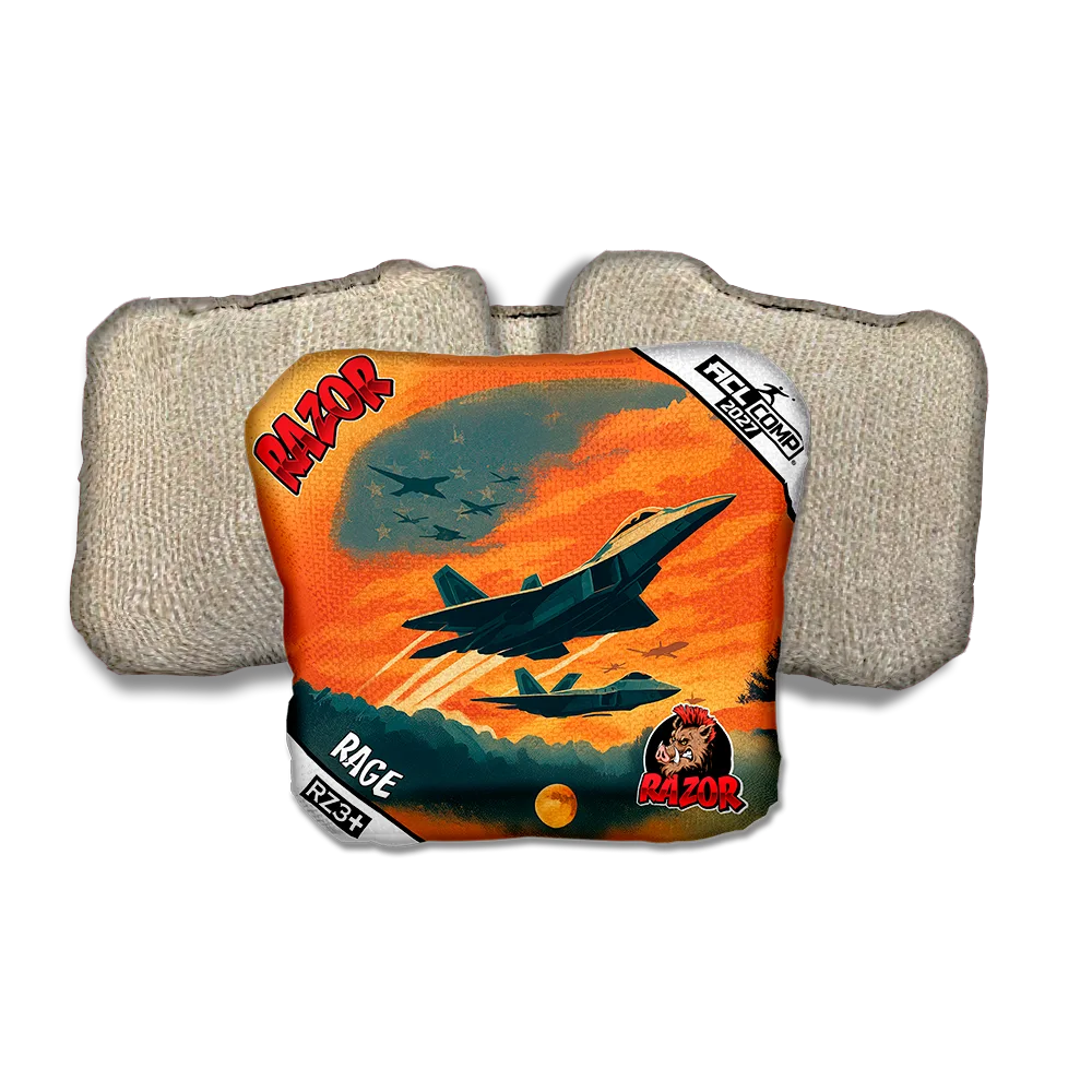Rage COMP Intercept Tan Back Cornhole Bags