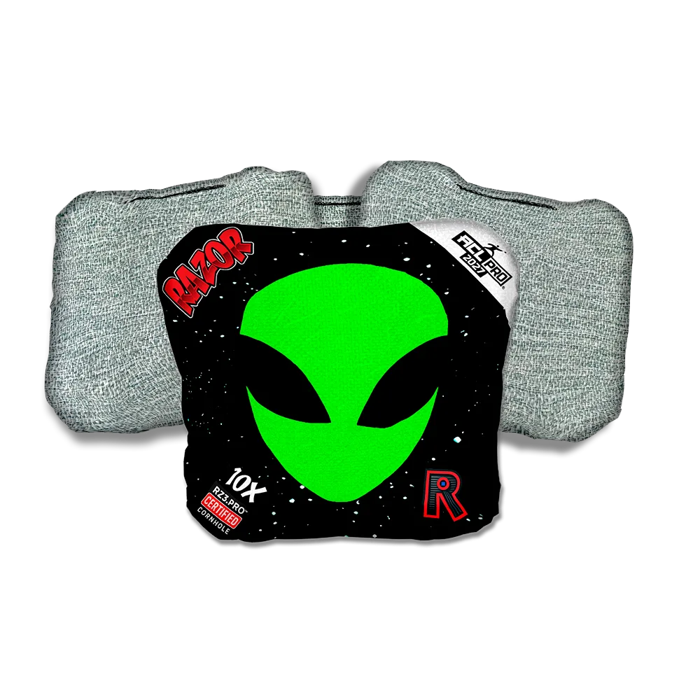 10 X PRO Invader Light Back Cornhole Bags