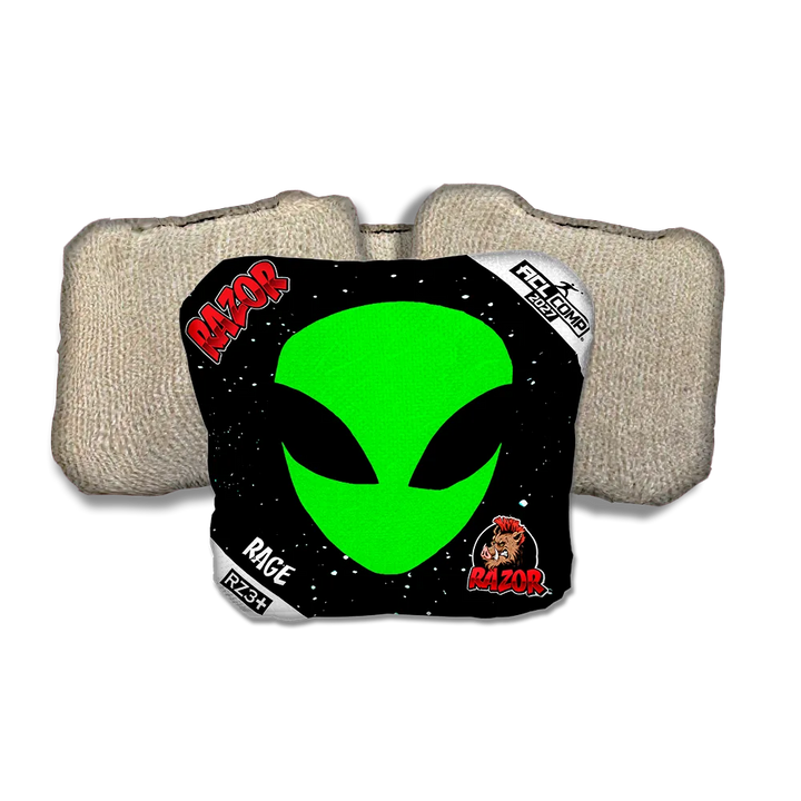 Rage COMP Invader Tan Back Cornhole Bags