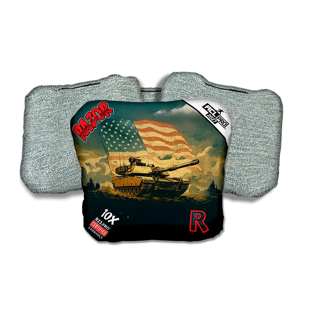 10 X PRO Ironclad Light Back Cornhole Bags