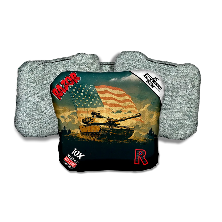 10 X PRO Ironclad Light Back Cornhole Bags