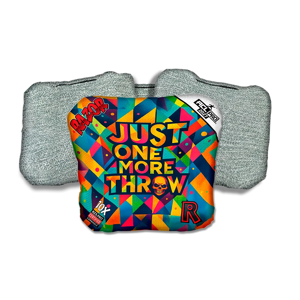 10 X PRO Just One More Light Back Cornhole Bags